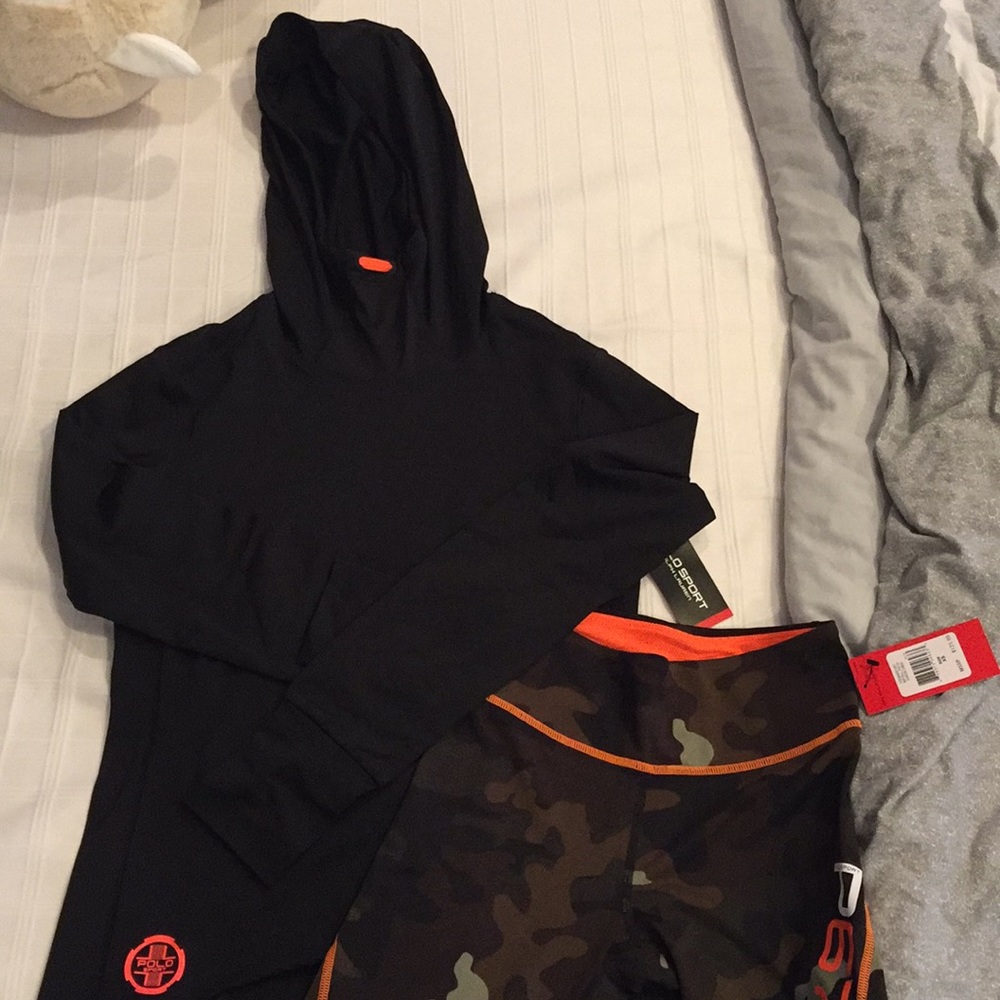 COPY - Polo SPORT GYM SWEATSHIRT AND LEGGING